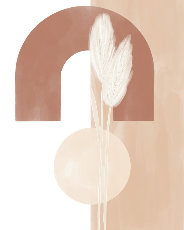 Ivy Green Illustrations Plakát, Obraz - Abstract Arch, Ivy Green Illustrations, 30 × 40 cm