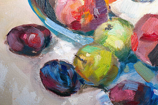 KoliadzynskaIryna Plakát, Obraz - Texture painting oil painting on canvas,, KoliadzynskaIryna, 40 × 26.7 cm