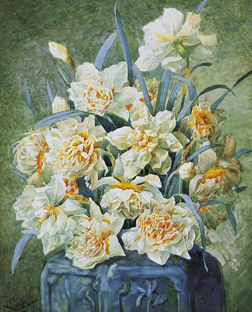 Fine Art Photographic Plakát, Obraz - Still life of spring flowers, Fine Art Photographic, 30 × 40 cm