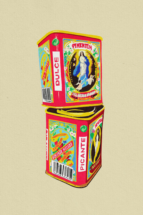 Studio Mandariini Plakát, Obraz - PimentA³n, Studio Mandariini, 26.7 × 40 cm