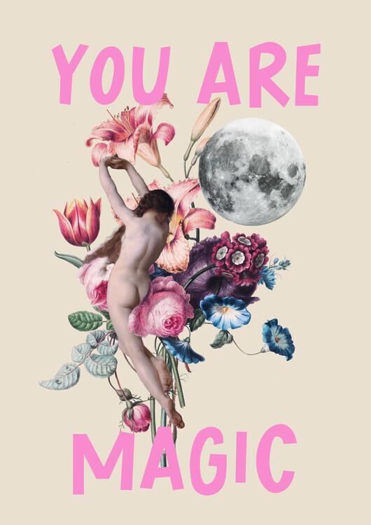 Grace Digital Art Plakát, Obraz - Magiccollage Ratioiso, Grace Digital Art, 30 × 40 cm