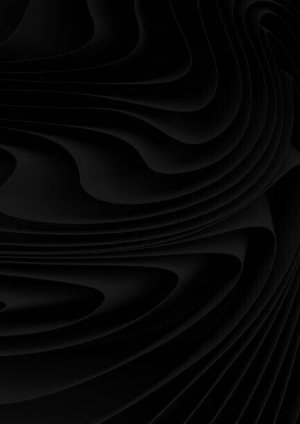 Flavio Coelho Plakát, Obraz - Black cloth swirls simulation background, Flavio Coelho, 30 × 40 cm