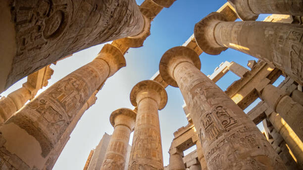 Elizabeth Beard Plakát, Obraz - Fish-eye view of Great Hypostyle Hall, Elizabeth Beard, 40 × 22.2 cm