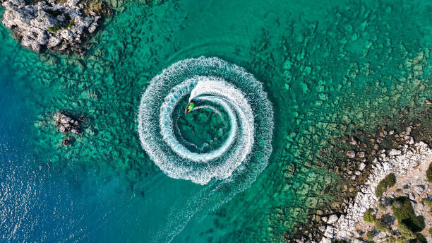 Guven Ozdemir Plakát, Obraz - Zoom out amazing aerial view of, Guven Ozdemir, 40 × 22.2 cm