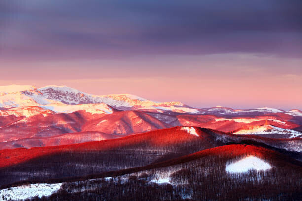 Evgeni Dinev Photography Plakát, Obraz - Balkan Mountains, Bulgaria - December 2012:, Evgeni Dinev Photography, 40 × 26.7 cm