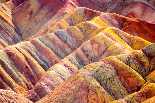 double_p Plakát, Obraz - Danxia Landform Geological park, double_p, 40 × 26.7 cm