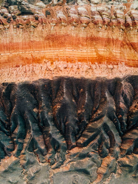 AerialPerspective Images Plakát, Obraz - Drone Point View of Mountains and Danxia Landform, AerialPerspective Images, 30 × 40 cm