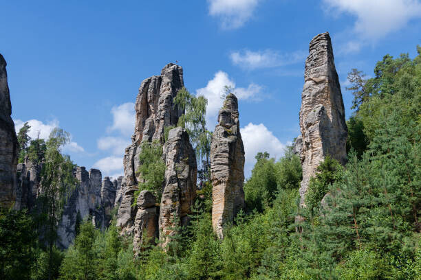 SilvanBachmann Plakát, Obraz - Prachov Rocks near Jicin, Hradec Kralove,, SilvanBachmann, 40 × 26.7 cm
