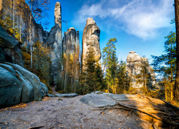 ewg3D Plakát, Obraz - National Park Adrspach-Teplice Rocktown, ewg3D, 40 × 30 cm