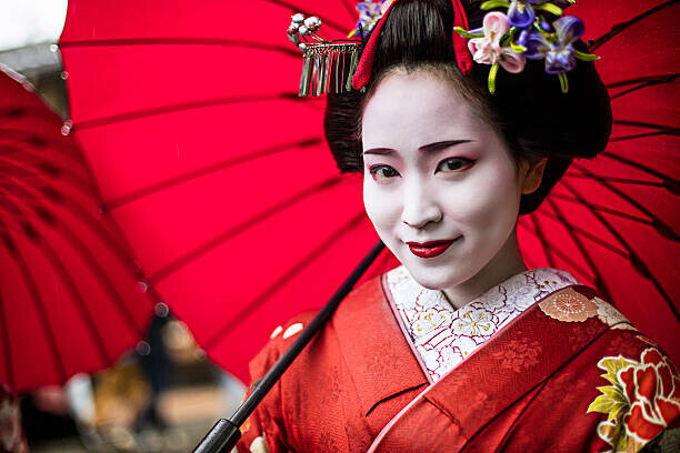 xavierarnau Plakát, Obraz - Portrait of a beautiful Maiko, xavierarnau, 40 × 26.7 cm