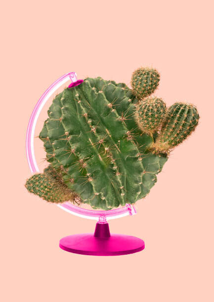 master1305 Plakát, Obraz - Green-friendly planet. Modern design. Contemporary art, master1305, 30 × 40 cm