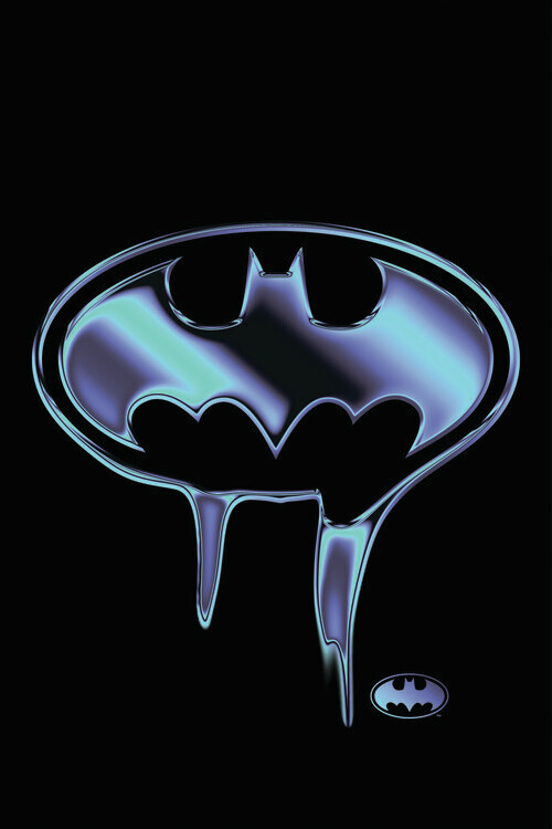 Europosters Plakát, Obraz - Batman - Liquid Symbol, 26.7 × 40 cm