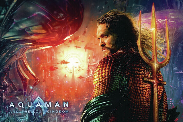Europosters Plakát, Obraz - Aquaman and the Lost Kingdom - City, 40 × 26.7 cm