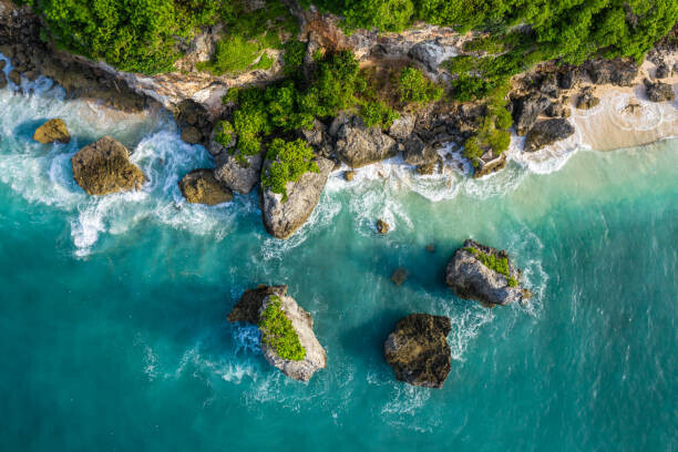 @ Didier Marti Plakát, Obraz - Overhead drone view of the dramatic, @ Didier Marti, 40 × 26.7 cm