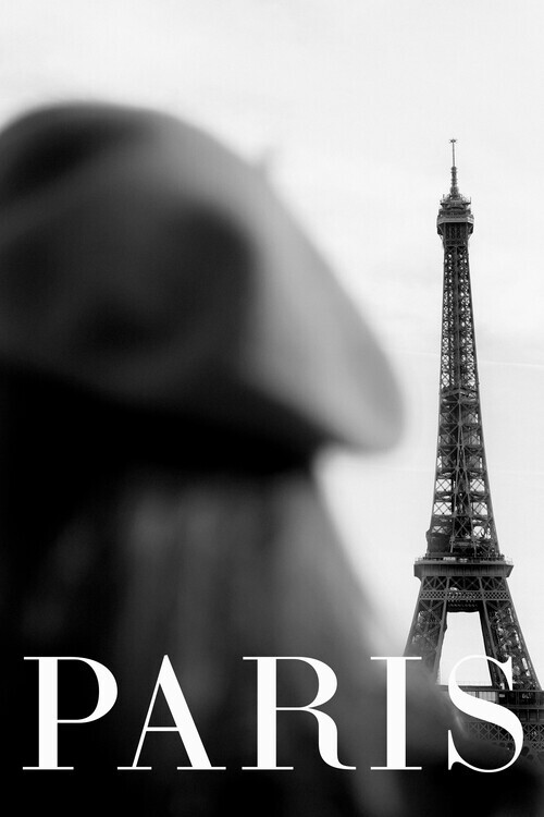 Pictufy Studio Plakát, Obraz - Paris Text 4, Pictufy Studio, 26.7 × 40 cm