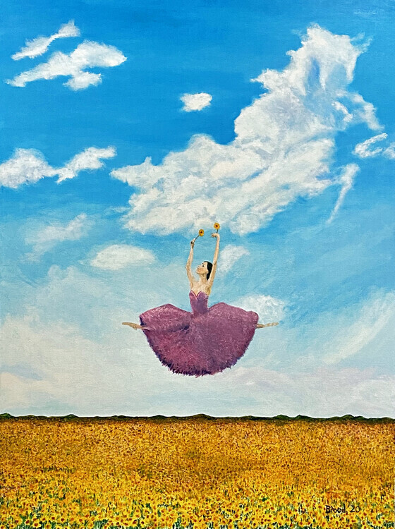 Tom Blood Plakát, Obraz - Leap Into Spring, Tom Blood, 30 × 40 cm