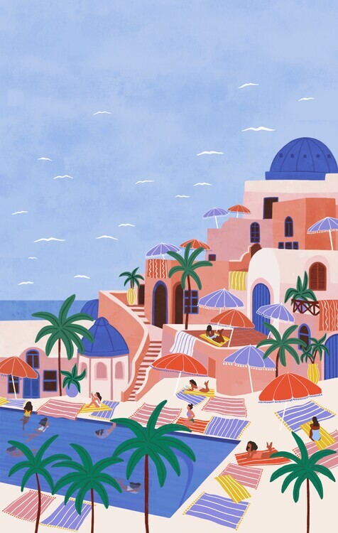 Ceyda Alasar Plakát, Obraz - Summer, Ceyda Alasar, 26.7 × 40 cm