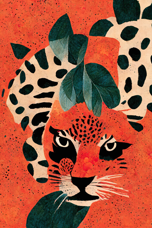 Treechild Plakát, Obraz - Hiding Leo, Treechild, 26.7 × 40 cm