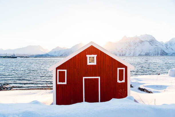 Jean Schmitt / 500px Plakát, Obraz - Sunset Over Lyngenfjord, Jean Schmitt / 500px, 40 × 26.7 cm
