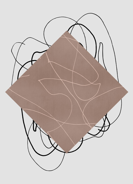Mareike Böhmer Plakát, Obraz - Lines and Shapes, Mareike Böhmer, 30 × 40 cm