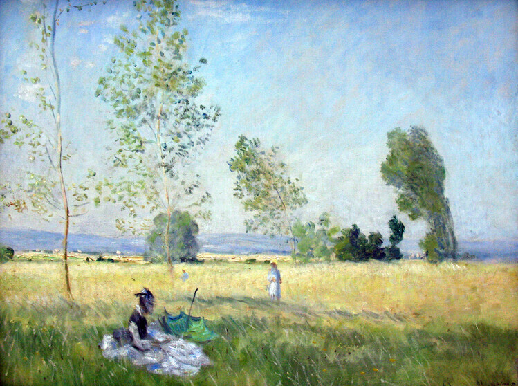Claude Monet Plakát, Obraz - Summer (1874), Claude Monet, 40 × 30 cm
