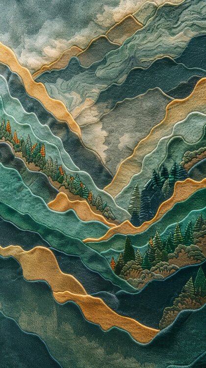 Bilge Paksoylu Plakát, Obraz - Felt Fabric, Bilge Paksoylu, 22.2 × 40 cm