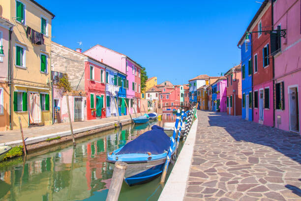 marcociannarel Plakát, Obraz - Burano an island in the Venetian Lagoon, marcociannarel, 40 × 26.7 cm