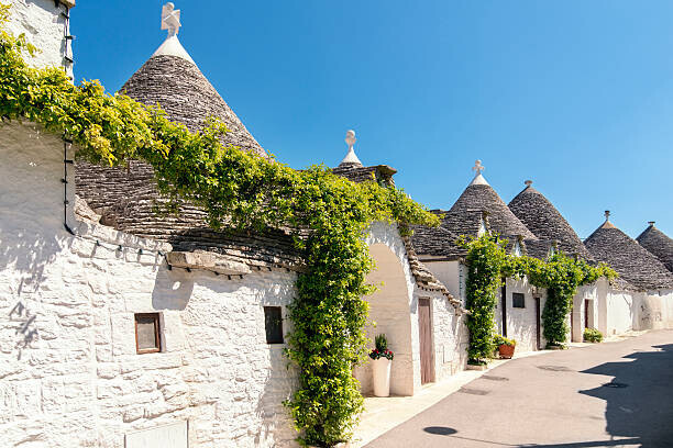 Westend61 Plakát, Obraz - Italy, Apulia, Alberobello, Trulli, dry stone, Westend61, 40 × 26.7 cm