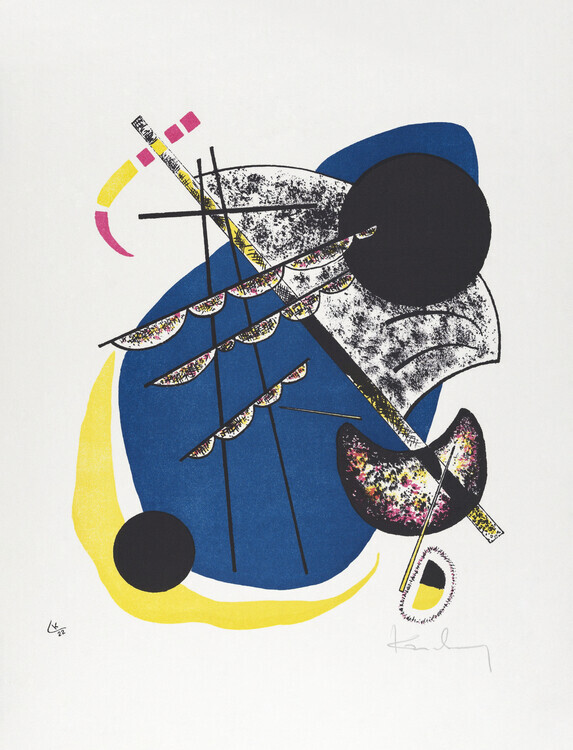 Wassily Kandinsky Plakát, Obraz - Kleine Welten II / Small Worlds II (1922), Wassily Kandinsky, 30 × 40 cm