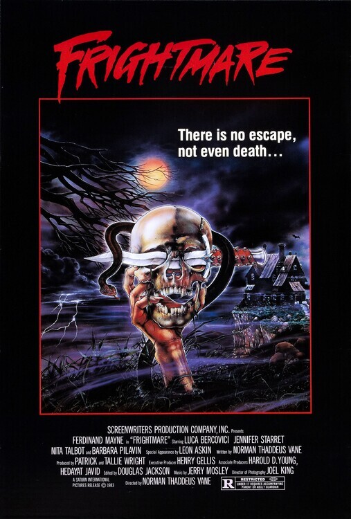Europosters Plakát, Obraz - Frightmare 1983 02, 26.7 × 40 cm