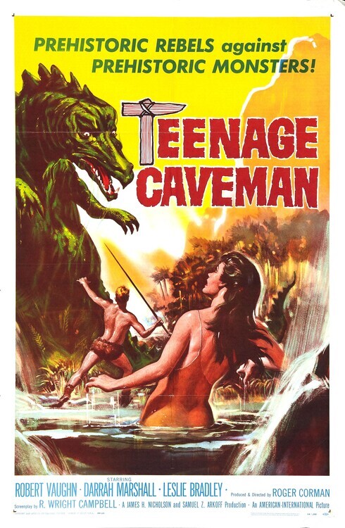 Europosters Plakát, Obraz - Teenage Caveman, 26.7 × 40 cm