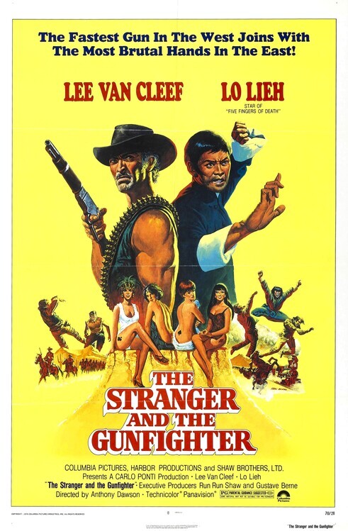 Europosters Plakát, Obraz - Stranger And Gunfighter, 26.7 × 40 cm