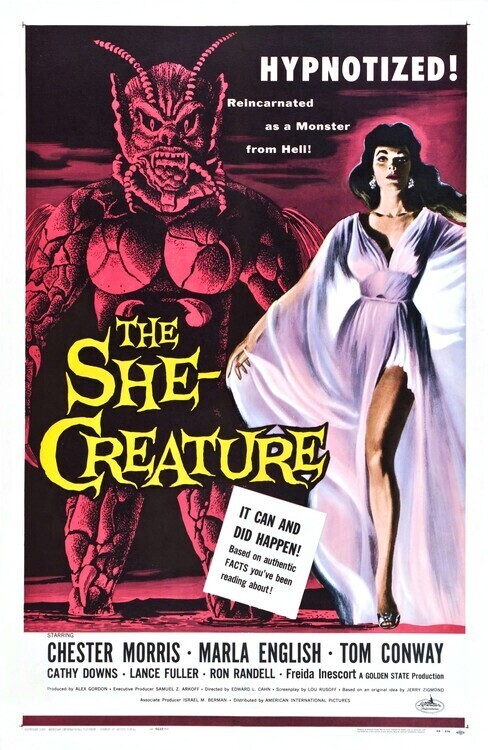 Europosters Plakát, Obraz - She Creature, 26.7 × 40 cm