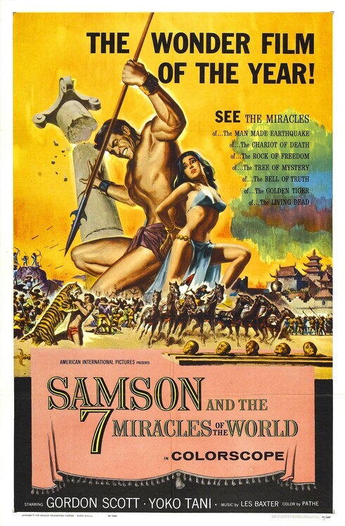 Europosters Plakát, Obraz - Samson And Seven Miracles Of World, 26.7 × 40 cm