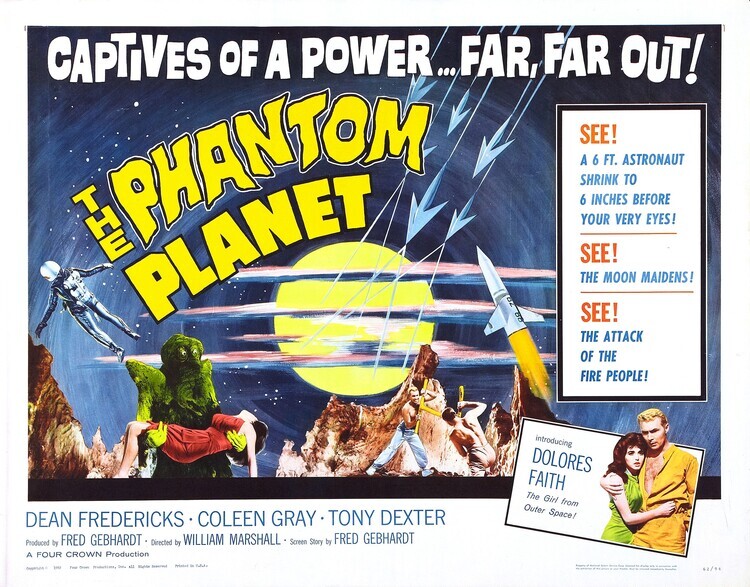 Europosters Plakát, Obraz - Phantom Planet 02, 40 × 30 cm