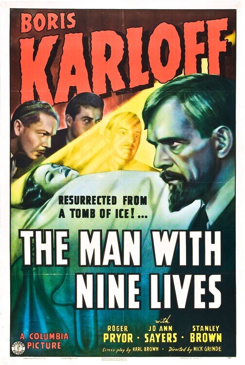 Europosters Plakát, Obraz - Man With Nine Lives, 26.7 × 40 cm