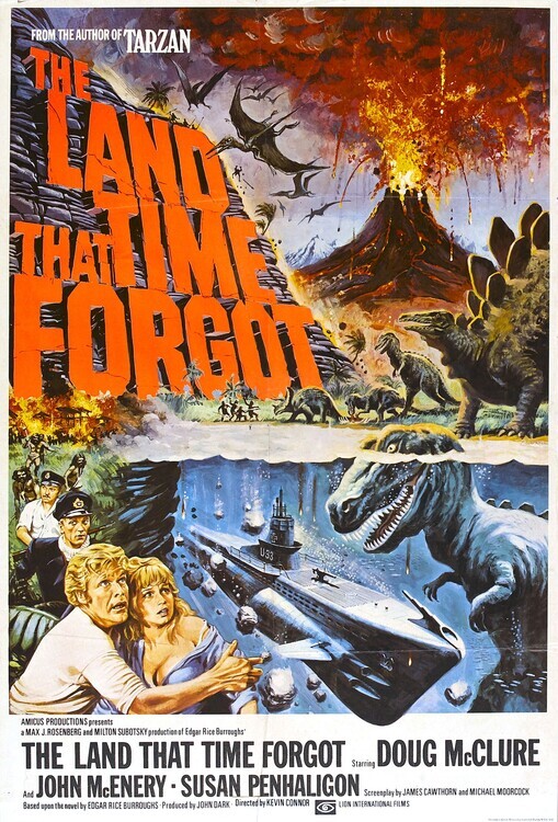 Europosters Plakát, Obraz - Land That Time Forgot 03, 26.7 × 40 cm
