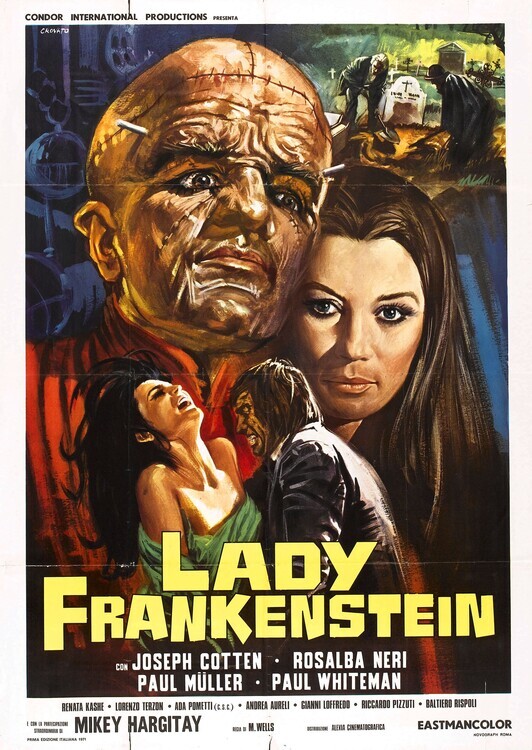 Europosters Plakát, Obraz - Lady Frankenstein 02, 30 × 40 cm