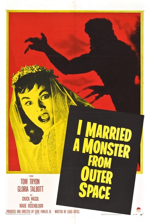 Europosters Plakát, Obraz - I Married Monster From Outer Space, 26.7 × 40 cm