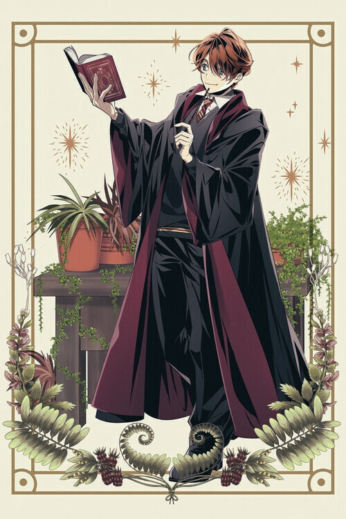 Europosters Plakát, Obraz - Harry Potter - Ron in his habitat, 26.7 × 40 cm