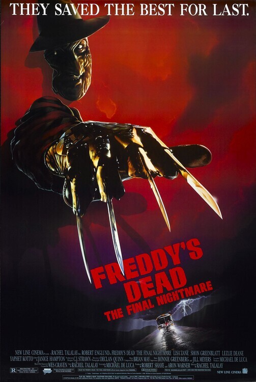 Europosters Plakát, Obraz - Nightmare On Elm Street 6 02, 26.7 × 40 cm