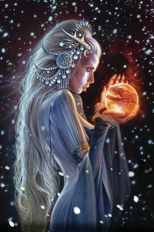 Alchemy Plakát, Obraz - Winterborn Witch, Alchemy, 26.7 × 40 cm