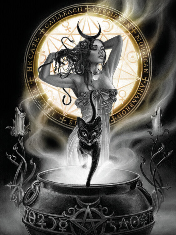 Alchemy Plakát, Obraz - Lunacalia, Alchemy, 30 × 40 cm
