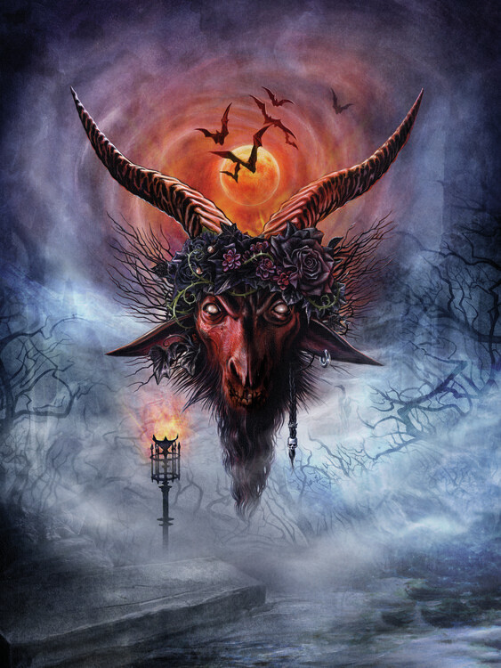 Europosters Plakát, Obraz - Invocatio Baphomet, 30 × 40 cm