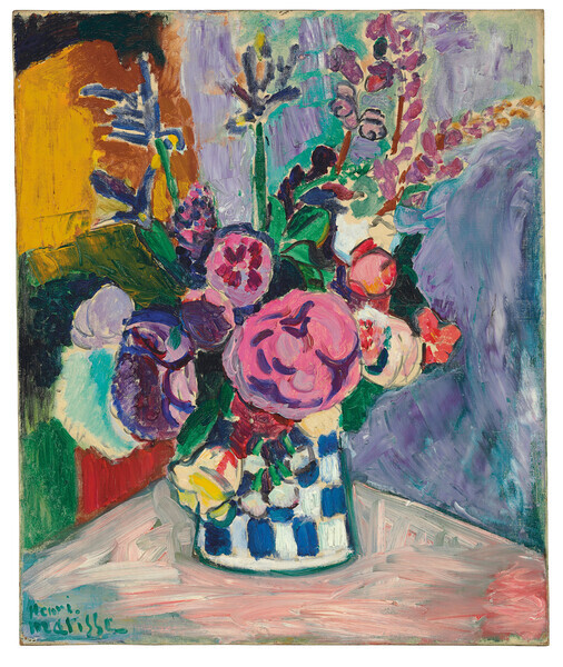Henri Matisse Plakát, Obraz - Les Pivoines, 1907, Henri Matisse, 33.8 × 40 cm