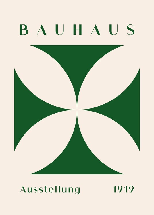 Europosters Plakát, Obraz - Bauhaus Print 27, 30 × 40 cm