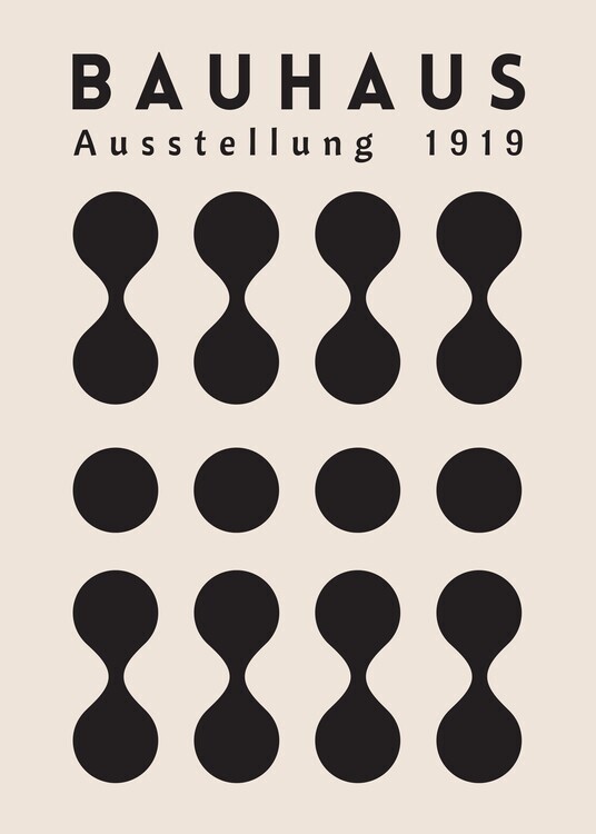 Europosters Plakát, Obraz - Bauhaus Print 02, 30 × 40 cm