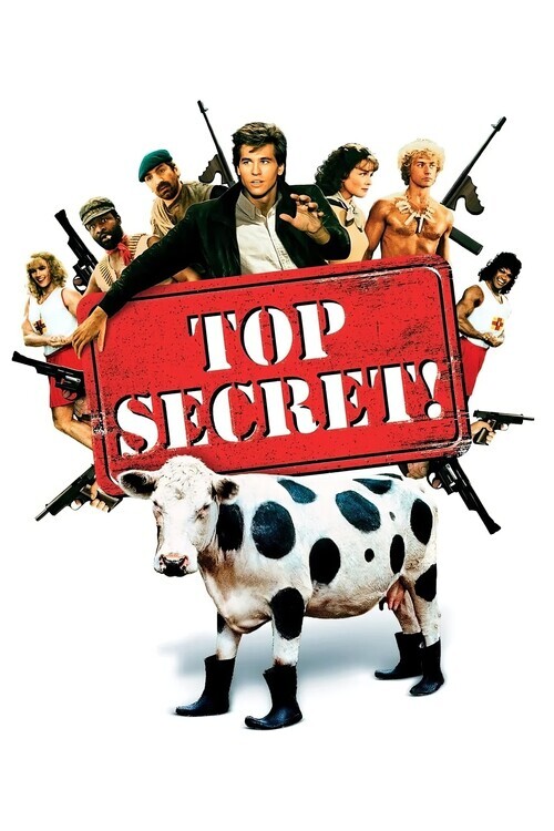 Europosters Plakát, Obraz - Top Secret! (1984), 26.7 × 40 cm