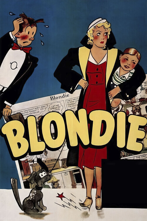 Europosters Plakát, Obraz - Blondie (1938), 26.7 × 40 cm