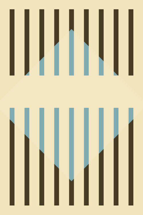 jay stanley Plakát, Obraz - Faded Geometric #3, jay stanley, 26.7 × 40 cm